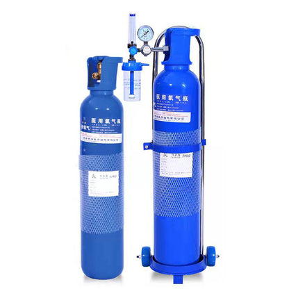 5L7L 10L medical seamless steel portable oxygen gas cylinder price