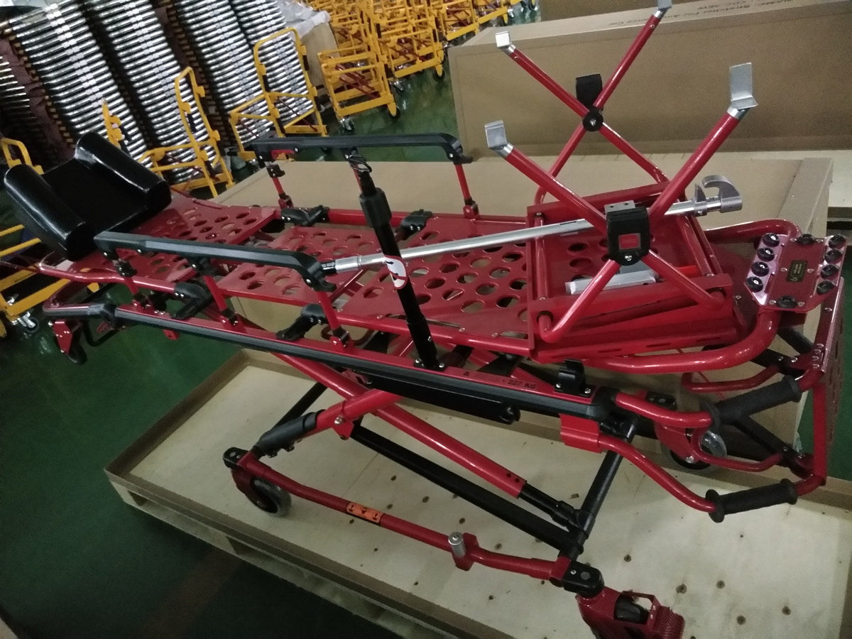 HP- 2E X Frame Ambulance Cot Emergency Bariatric Stryker Stretcher Ambulance stretcher suppliers
