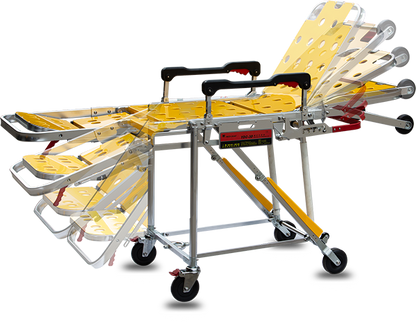 HP-2F1 Ambulance Stretcher Dimensions Sizes Adjusted Wheelchair For Emergency